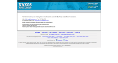 Desktop Screenshot of cim.naxosmusiclibrary.com
